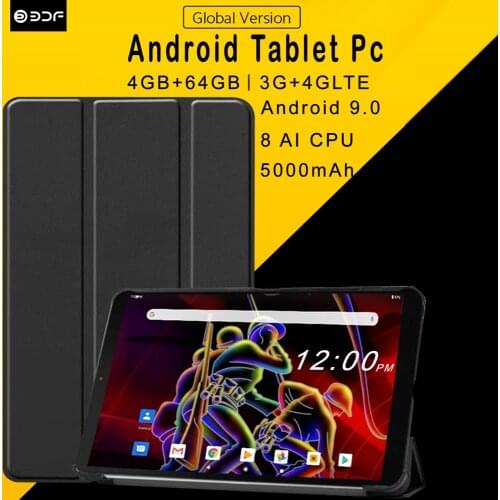 New Pattern 2021 New 10.1 inch Tablet 3G/4G Phone Call Octa Core 4GB RAM 64GB ROM Dual SIM Cards IPS Wi-Fi Android 9.0 Tablet PC