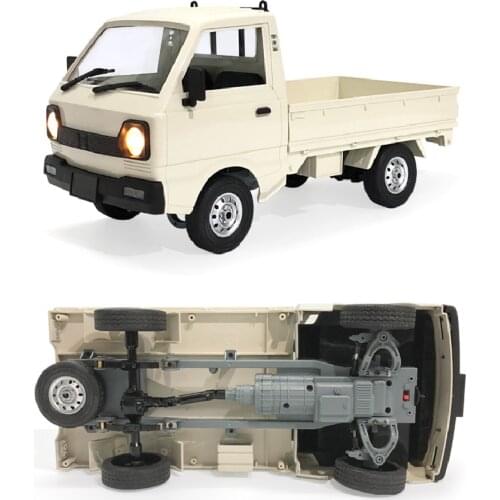 WPL 1:10 D12 4WD Full scale Rc Car simulation Drift Climbing Car Toy Children Remote Control Car Driving RC Toy Modified truck