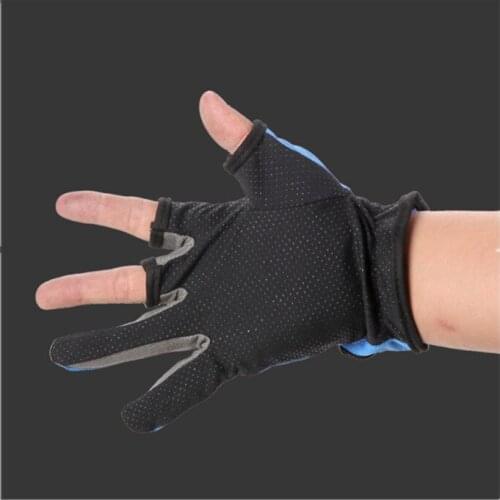 Fishing gear, fishing gloves, three-finger fishing gloves, fishing gear supplies, fishing gear