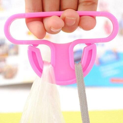 Silicone Portable Vegetable Device Labor Saving Shopping Bag Carry Holder Handle Comfortable Grip Protect Hand Tool