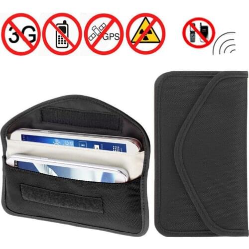 Universal Anti-signal Case Cover RF Signal Blocker Shield Bag Mobile Phone GPS Anti-Radiation Large-size Pouch Anti For iPhone