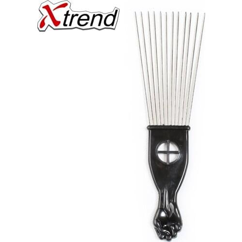 Xtrend Pretty See Professional 1-10pcs Hair Combs Kit Black Salon Barber Comb Brushes Anti-static Hairbrush Hair Styling Tool