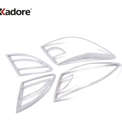 For Mazda 6 2009 2010 2011 2012 Sedan 4Dr ABS Chrome Rear Back Light Lamp Cover Trim Tail Light Sticker Frame Car-Covers