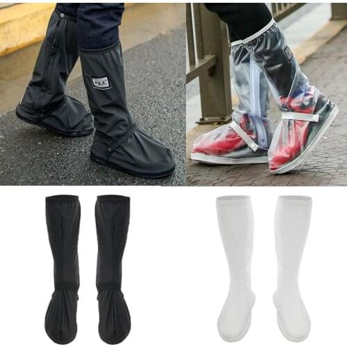 1 Pair Cycling Shoe Cover Reusable Rain Boots Waterproof Protector Overshoes