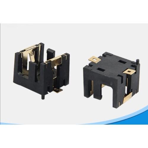 BS-2AG13-9 SMT BS9-LR44 CR1/3N LR44 AG13 357 SR44W cell battery holder BC1/3N-C-SM 10pcs