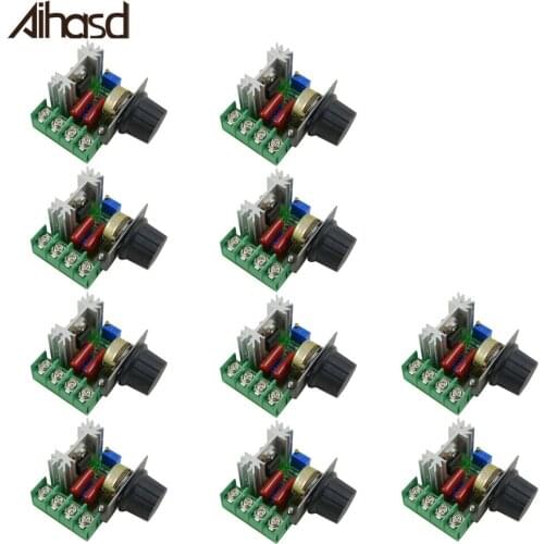 10PCS/LOT 2000W SCR High-Power Electronic Voltage Regulator 22V, For Appliance Speed / Voltage / Temperature Control