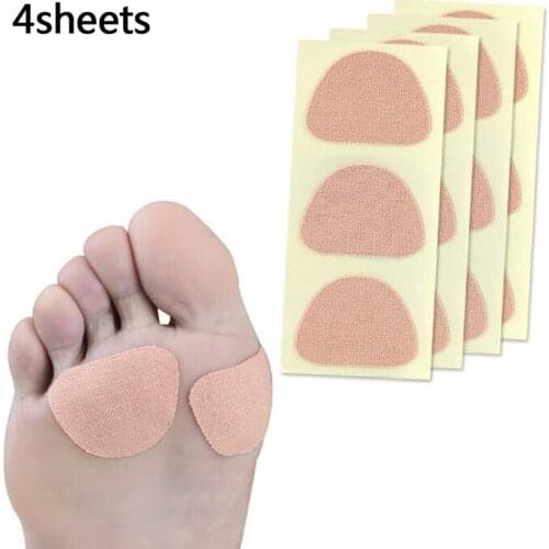 4sheets(12pcs) Foot Calluses Stickers Medical Sticker Removal Patch Protection Pads For Shoe Inserts Wholesale