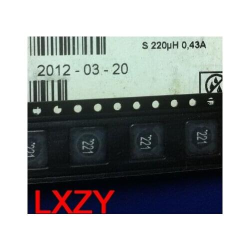 Free Shipping 10PCS/lot 744778222 221 220UH 0.43A 7.3X7.3X3.2MM W E Chip Power Inductor