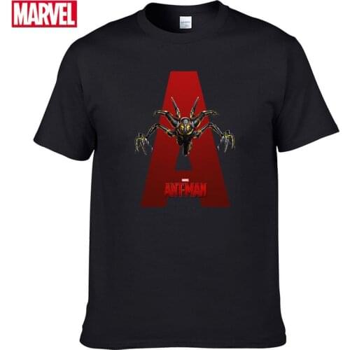 Marvel The Avengers Ant Man T shirt Comfortable Breathable 100% cotton Fashion clothes for teens Summer Tops Clothes men #167