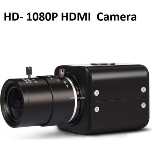 HDMI Camera HD 1080P Lens 2.8-12mm Industry Video Live 2.0 MP HDMI Video Output Camera