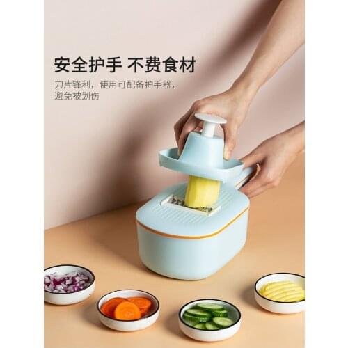 Shredding Machine Chopping Artifact Household Kitchen Utensils Multifunctional Slice Shredded Potatoes Slicer Grater