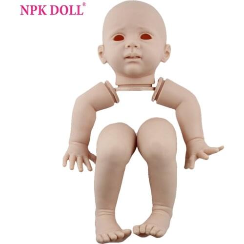 NPKDOLL Reborn Baby Doll Kits Blank Model DIY Accessories Vinyl 24 inch Handmade Toys Kids Playmate Birthday Gift Hot Sale