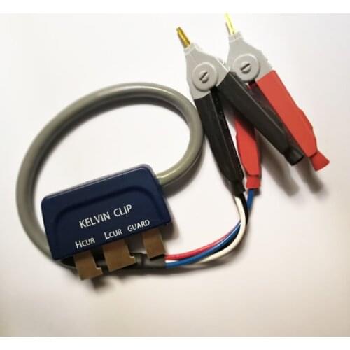 Original Kelvin Testing Clip for Handheld Bridge LCR Meter from Brightwin East Tester LCR Bridge Meter Kelvin Test Clip ET430