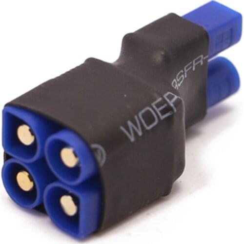 EC3 Series Parallel Head Conversion Plug Remote Control Airplane Connector