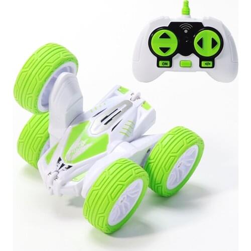 4WD RC Car 360 Degree Rotating Flip 2.4G Radio Remote Control Car 1:16 Double Side Stunt Car Vehicle Toys For Adult Children Boy