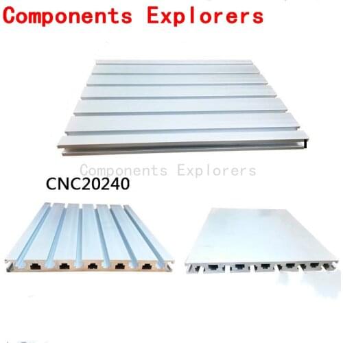 Arbitrary Cutting 1000mm 20240 Aluminum Extrusion Profile for CNC Plate,Silvery Color