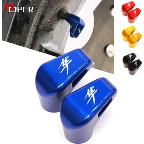 With Logo Motorcycle CNC Aluminum Tyre Air Port Cover Tire Valve Wheel Stem CapFor SUZUKI HAYABUSA GSX1300R GSX-R 1300 2008-2021