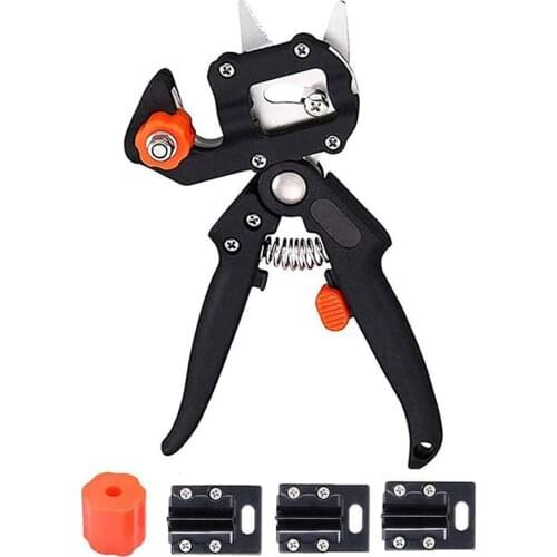 Garden Grafting Pruner Grafting Kit Farming Fruit Tree Pruning Shears Scissor Vaccination Plant Fruit Tree Cutting Pruners