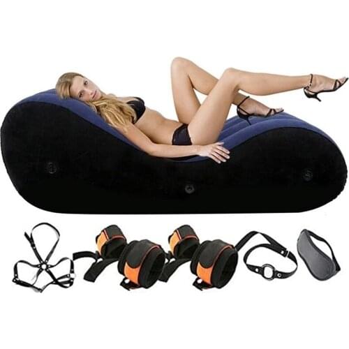 Sex Furniture Position Inflatable Bed Air Mattress Sex Sofa Inflatable Chair For Couple Lover Sex Toys Kit Adult Erotic Toy Home