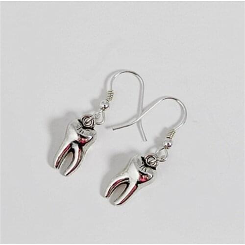 Tooth Earrings, Dental Hygienist Gift, Dentist Gift, Teeth Jewelry, Human Teeth Jewelry, Dental Assistant Gift