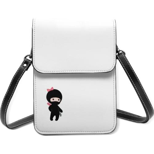 Ninja Shoulder Bag Vintage Leather Travel Mobile Phone Bag Woman Bulk Bags