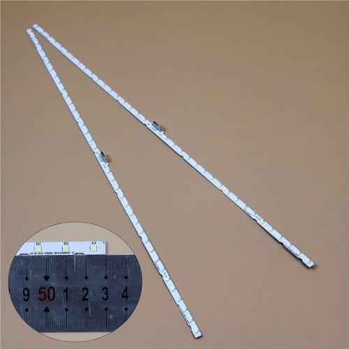 TVs LED Array Bars For Samsung UA49NU7800 UA49NU7500 UA49RU7080 UA49RU7100 LED Backlight Strips Matrix Lamps Lens Bands AOT_49