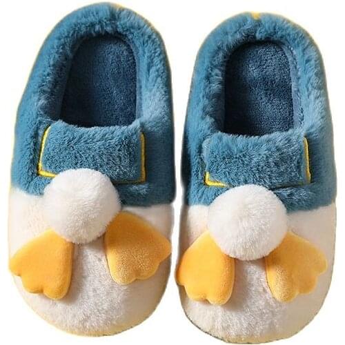 Woman Winter Plush Slipper Indoor Home Warm Shoe Women House Slippers cartoon Fur Shoes Zapatos De Mujer
