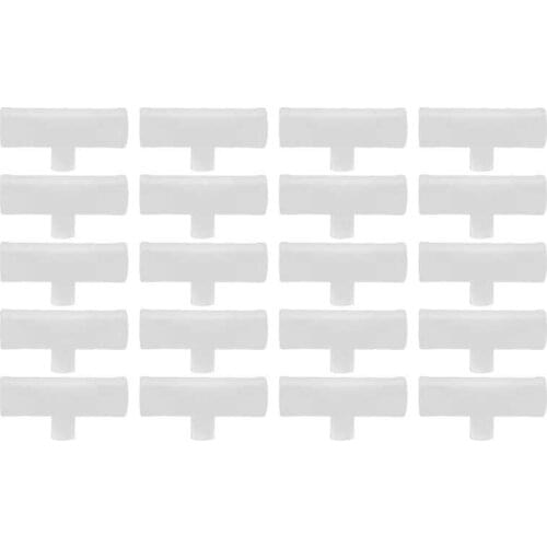 Chicken Tee Tube Chicken Waterer Tee Fitting Drill Free for Breeding Industry for Farm for Chicken for Duck