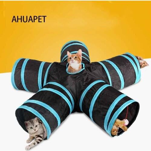 Cat Tunnel Pour Chat Tunnel For Cat Toys For Kitten Puzzle Gato Cat Toys Interactive T Kitty Training Interactive Fun Toy For