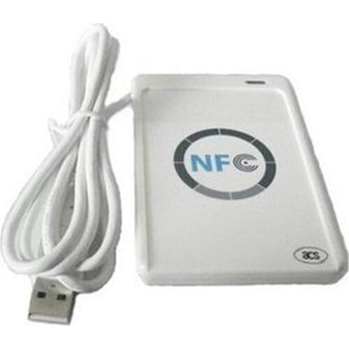 USB ACR122U NFC RFID Smart Card Reader Writer +1 SDK CD Software
