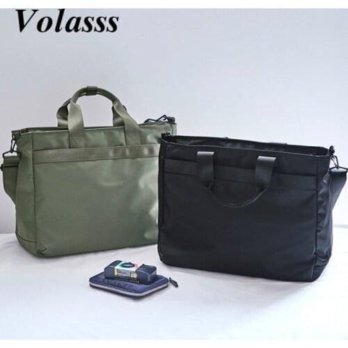 Volasss Fashion Female Shoulder Computer Bag Handbags For Women Large Handbag New Black Green Crossbody Bag Zipper Hand Bags SAC