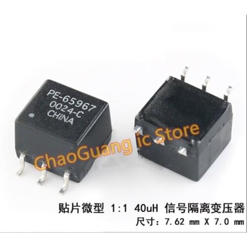 10-50uds/Lote Network transformer PE-65967NL PE-65967 PULSE SOP6 100% Original nuevo best quality