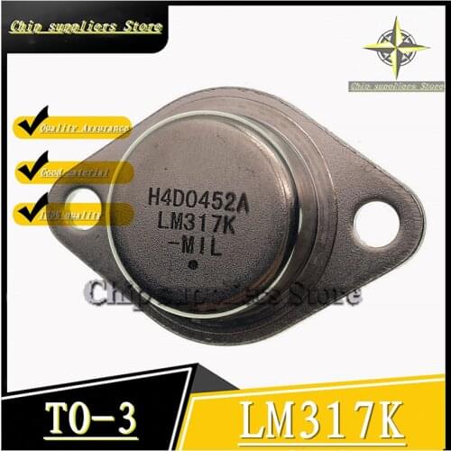 10PCS-20PCS) LM317K TO-3 LM317 TO3 M317 Adjustable three-terminal regulator New and original
