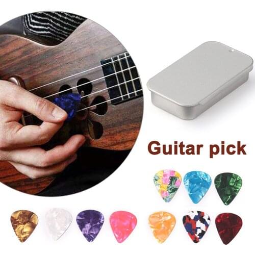 10 pcs Alice Guitar Picks Celluloid Mediator Thickness 0.46 0.71 0.96 mm Electric Acoustic Accessories