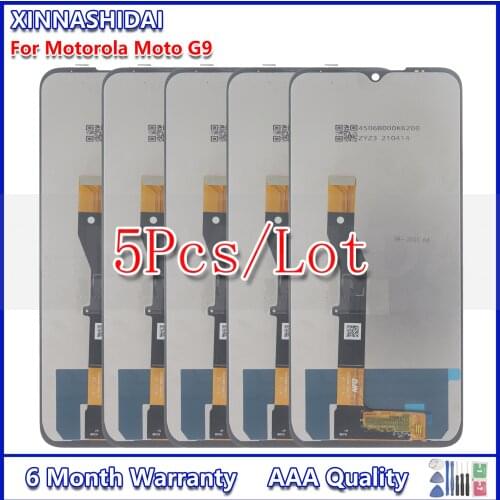 5PCSFor Motorola Moto G9Power Display Touch Screen Digitizer Assembly Replacement Work Well