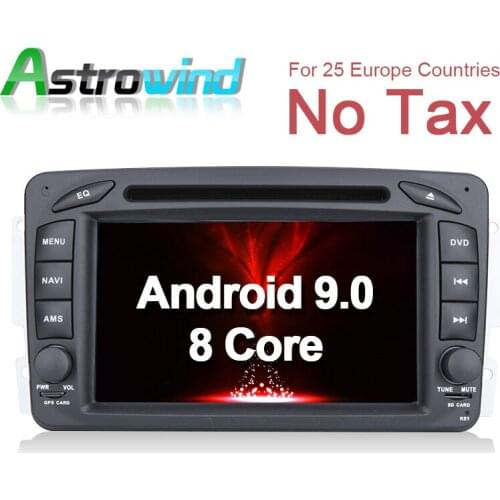 4G RAM Android 9.0 Auto Radio Video Car Navigation GPS System for Mercedes W203 for Mercedes G Class W463 DAB+ 4G TPMS RDS DVR