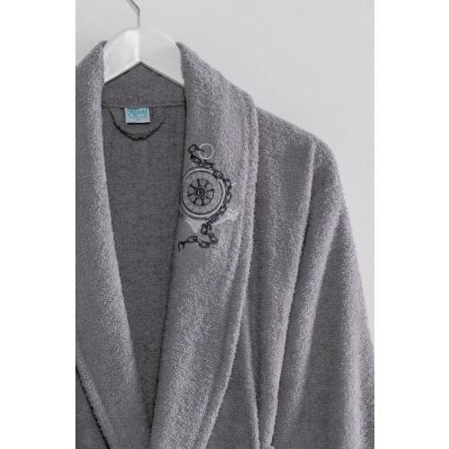 100% Organic Cotton Bathrobe and Towel Set 2 Pieces High Quality Colors Selections