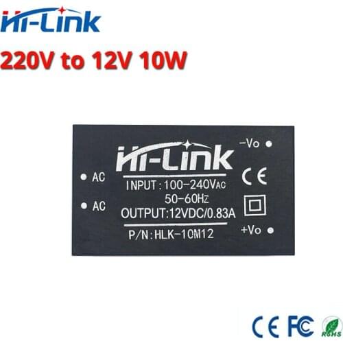 Free shipping 12V 10W switching power supply module ac dc 220V to 12V isolated power module hlk HLK-10M12