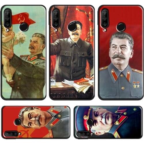 Soviet Union Leader Stalin Case For Huawei P30 Pro P40 P20 Lite Mate 20 Lite P Smart 2019 Z Honor 10 i 8X 9X Nova 5T
