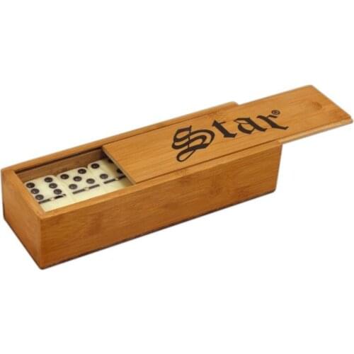 Domino Melamine Wooden Box Board Games Travel Funny Table Game Domino Toys Kid Children Educational Toys For Children Gifts