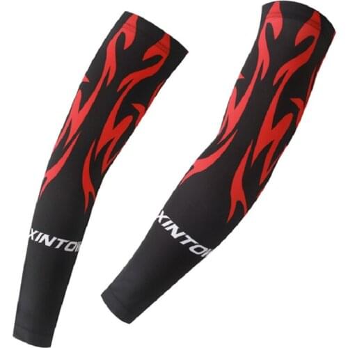 XINTOWN Men And Women Cycling Arm Warmers Running Arm Warmers Arm Sleeve Cycling Cuff Cycling Oversleeve Sunscreen UV protect