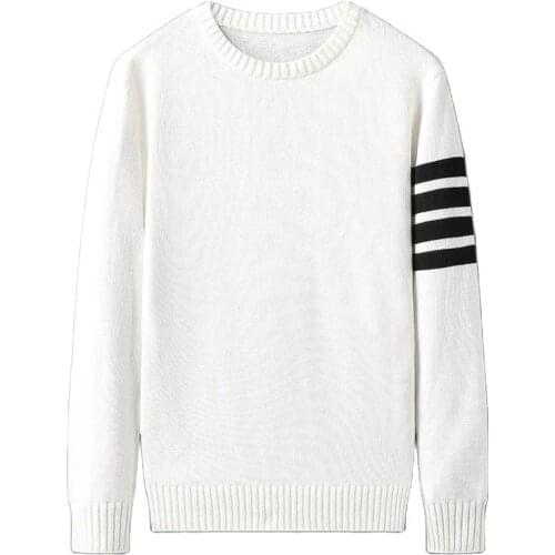 2020 Autumn Sweater Men Pullover O-Neck Solid Color Slim Fit Knittwear Brand Male Clothes Hip Hop Streetwear Tops pull homme