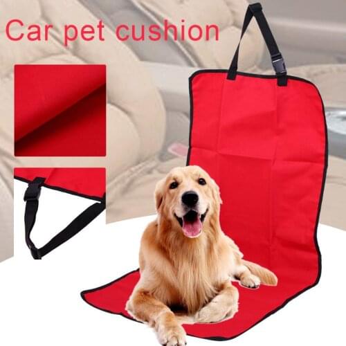 Non-slip Waterproof Pet Car Seat Cover Dog Front Single Seat Cover Soft Padded Truck SUV Car Seat Protector Outdoor Pet Carrier