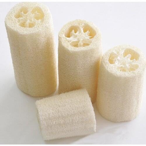 New Natural Loofah Bath Body Shower Sponge Scrubber Pad Hot For Home Supply With High Quality Bathing Sponge
