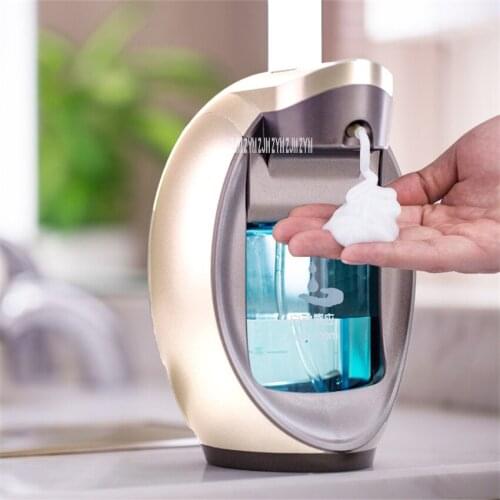 SD-480 Charging Version Bathroom Tabletop /Wall Mounted Abs Intelligent Smart Automatic Induction Foam Soap Dispenser 480ML