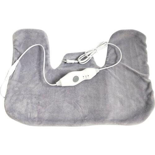 US/EU Plug Men Women Winter Electric Heating Shawl Shoulder Neck Hot Compress Shawl Relieve Muscle Pain Heat Wrap