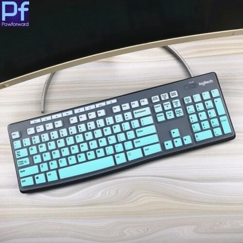 For Logitech MK 275 MK 270 MK 260 MK 200 K 200 K 260 K 270 Silicone Computer Desktop PC keyboard Cover Anti dust Protector