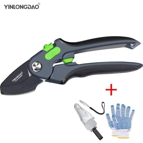 Sunshine Stainless Steel Pruning Shears Multi-purpose Gardening Scissors Orchard