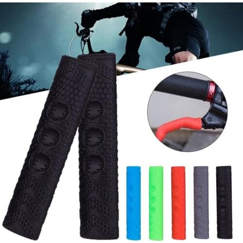 1 Pair Bicycle Silicone Brake Handle Lever Cover protecto MTB Road Bike Protection Sleeve For Bicycle parts