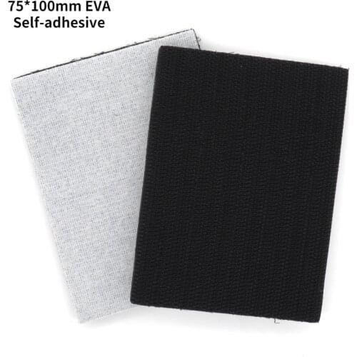 1PCS 75*100mm EVA Self-adhesive Flocking Sanding Cushion Pad Square Sandpaper Abrasive Tools Sanding Paper Sanding Block
